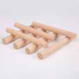 5Pcs Pine Wooden Counting Sticks Educational Toys Durable Dowel