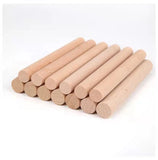 5Pcs Pine Wooden Counting Sticks Educational Toys Durable Dowel