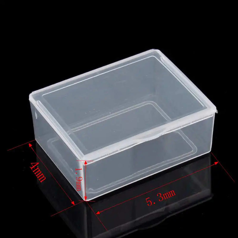 5Pcs Plastic Jewelry Tool Box Organizer Storage Beads Pins Jump Rings Boxes