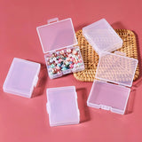 5Pcs Plastic Storage Boxes Mini Container For Jewelry