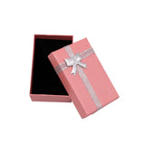 5Pcs Purple Paper Boxes Holder with Sponge for Jewelry Display