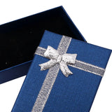 5Pcs Purple Paper Boxes Holder with Sponge for Jewelry Display