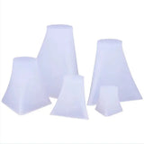 5Pcs Pyramid Silicone Molds Resin Casting Orgone Jewelry Making Tools