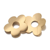 5Pcs Brass Sakura Flower Charms DIY Necklace Jewelry Making