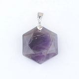 5Pcs Reiki Natural Stone Pendant Opal Tiger Eye Lapis Pendulum Amulet Charms