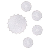 5Pcs Resin Coaster Molds DIY Craft Moulds