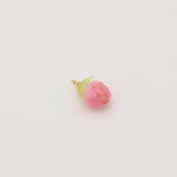 5Pcs Red Resin Strawberry Charms for DIY Jewelry Making