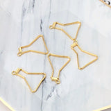 5Pcs Science Experiment Cup Pendant Setting Resin Jewelry