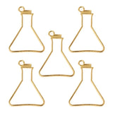 5Pcs Science Experiment Cup Pendant Setting Resin Jewelry
