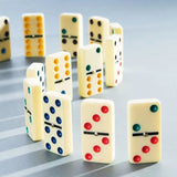 5Pcs Crystal Epoxy Resin Game Mold Dominoes Casting Silicone Mould