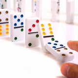 5Pcs Crystal Epoxy Resin Game Mold Dominoes Casting Silicone Mould