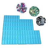 5Pcs/Set Dominoes Silicone Mould Epoxy Resin Game Mold