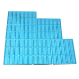 5Pcs/Set Dominoes Silicone Mould Epoxy Resin Game Mold