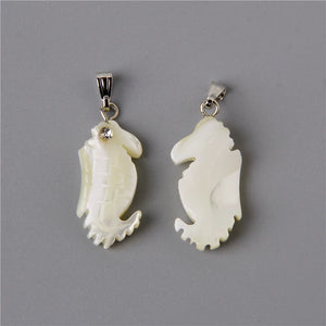 5Pcs/Set Natural Shell Pendant Charms for Jewelry Making