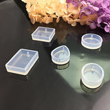 5Pcs Crystal Pendant Silicone Molds Resin DIY Jewelry Making Epoxy Mold
