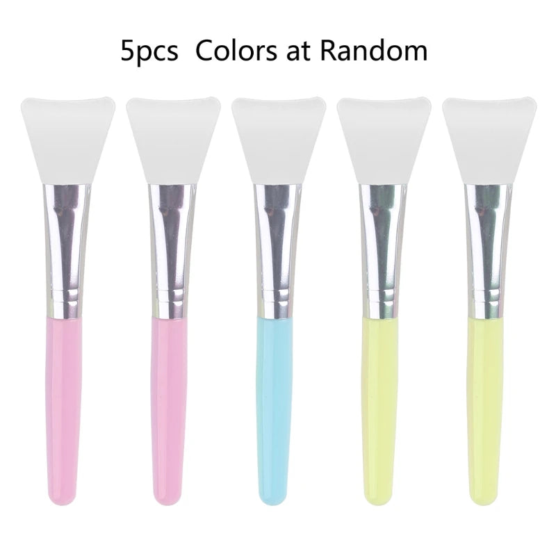 5Pcs Silicone Cleaning Mixing Brush for UV Resin Mold Tools