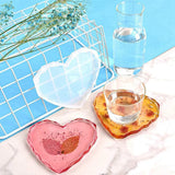 5Pcs Silicone Coaster Moulds For Resin Cup Mats Epoxy Molds