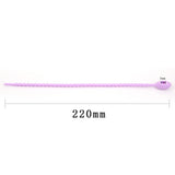 5Pcs Silicone Reusable Bag Ties Twist Wire Fasten Cable Zip Tie