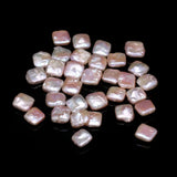 5Pcs Square Freshwater Pearl Loose Beads Charms DIY Earring Bracelet Jewelry