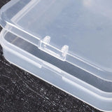 5Pcs Square Storage Container Portable Pill Coins Plastic Case Multi-function Sm