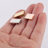 5Pcs Stainless Steel Charms For DIY Earrings Necklace