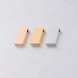 5Pcs Stainless Steel Charms For DIY Earrings Necklace