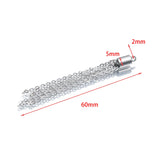 5Pcs Stainless Steel Earring Tassel Charms Jewelry Making DIY Pendant Chain