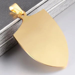 5Pcs Stainless Steel Dog Tags Pendant Necklace Jewelry