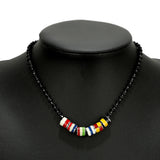 5Pcs Stainless Steel Europe Flag Beads Charms for DIY Bracelets