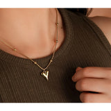 5Pcs Stainless Steel Puffed Heart Charms - DIY Jewelry Making