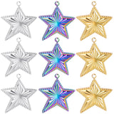 5Pcs Stainless Steel Star Charms for Jewelry Making Earring Pendant