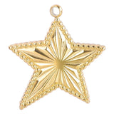5Pcs Stainless Steel Star Charms for Jewelry Making Earring Pendant