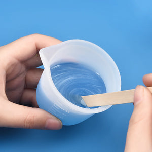 5Pcs 100mL Silicone Measuring Cup Food-Grade Cake DIY Resin Tools