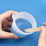 5Pcs 100mL Silicone Measuring Cup Food-Grade Cake DIY Resin Tools