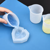 5Pcs 100mL Silicone Measuring Cup Food-Grade Cake DIY Resin Tools