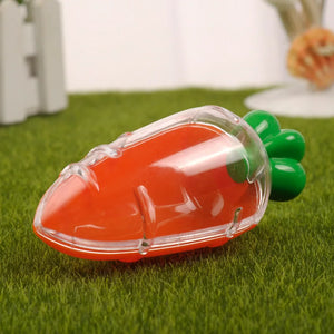 5Pcs Transparent Easter Plastic Carrots Candy Boxes