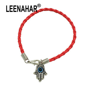 5Pcs Unisex Hamsa Bracelets RED String Kabbalah Hand of Fatima Bangle