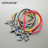 5Pcs Unisex Hamsa Bracelets RED String Kabbalah Hand of Fatima Bangle