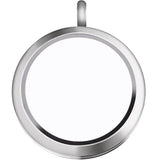 5Pcs Vintage Silver Memory Floating Locket Charms DIY Making Jewelry