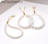 5Pcs Women Minimalist Pearl Shell Jewelry Bracelet Ladies Gift