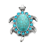 5Pcs/lot Starfish Turtle Rhinestone Snap Button For Bracelet DIY Jewelry