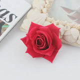 5Pcs Silk Rose Flower Head Wedding Home Decoration DIY Flower Wall Accessories