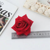 5Pcs Silk Rose Flower Head Wedding Home Decoration DIY Flower Wall Accessories