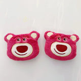 5Pcs Cartoon Plush Patches DIY Accessories Headwear Clothing Scarf Decoration