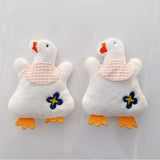 5Pcs Cartoon Plush Patches DIY Accessories Headwear Clothing Scarf Decoration