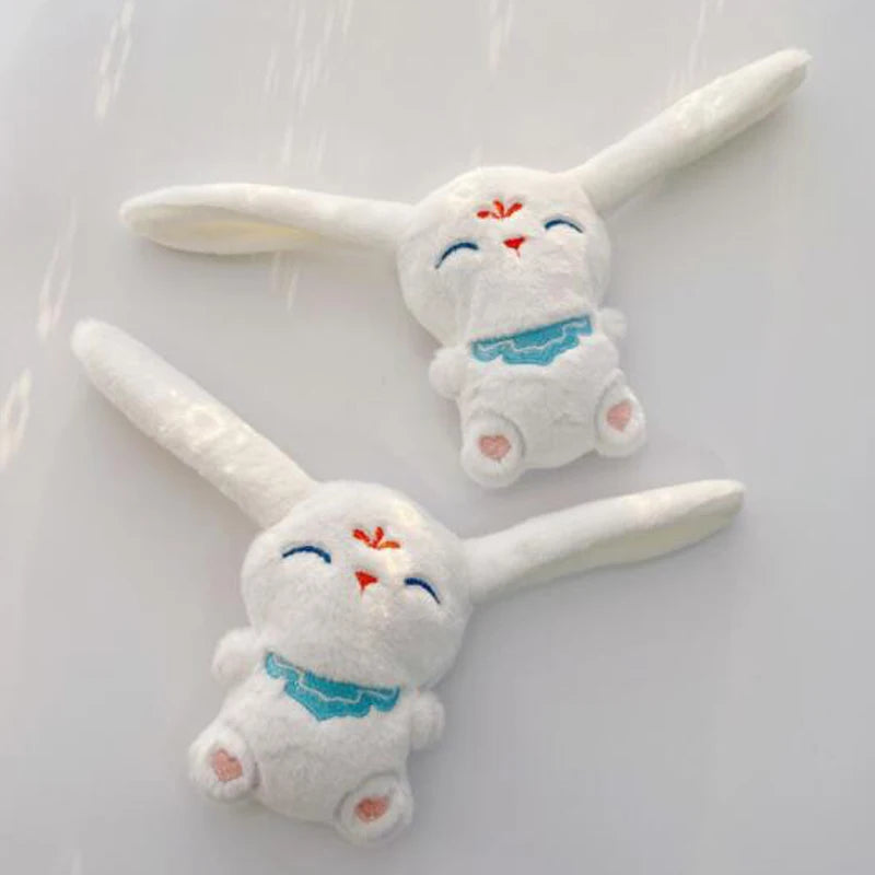 5Pcs Cartoon Plush Patches DIY Accessories Headwear Clothing Scarf Decoration