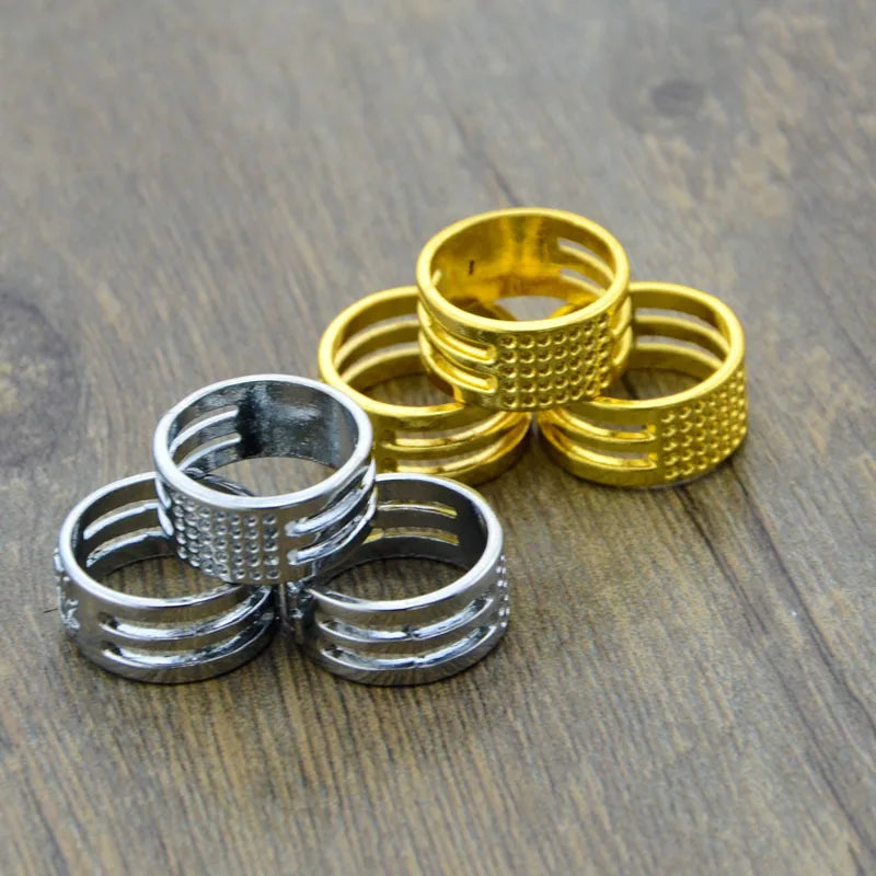 5Pcs/lot Sewing Thimbles Size Ring 1.9cm Thimble Quilting Craft Protector