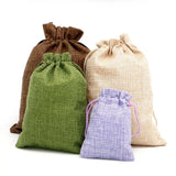 5Pcs Burlap Bag Jute Gift Wedding Candy Packaging