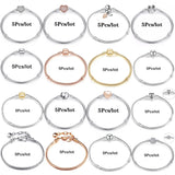 5Pcs/lot Snake Chain Charm Bracelets for Women Jewelry Making