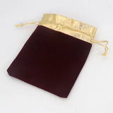 5Pcs Velvet Drawstring Pouches Wedding Party Gift Bags DIY Accessories